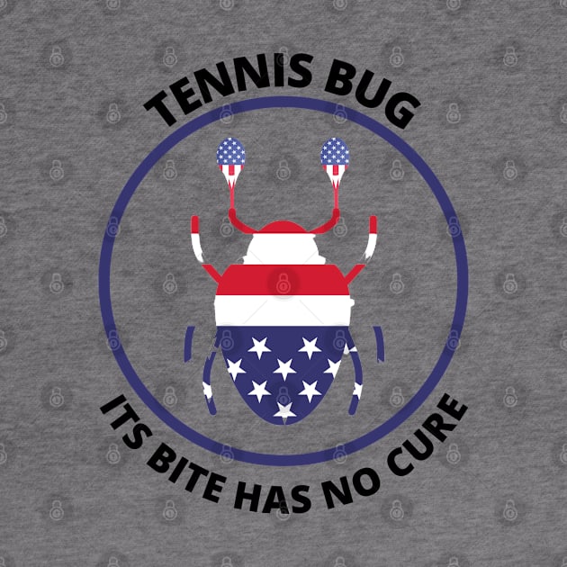 US Open Tennis Bug by TopTennisMerch